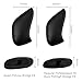 HILEEN Replacement Nose Pads Nose Pieces for Oakley Flak Jacket XLJ | Flak 2.0 OO9295 OO9188 | Flak Jacket | Flak Beta OO9363 | Flak Draft OO9364 | Flak XS OJ9005 Sunglass 2 Pairs