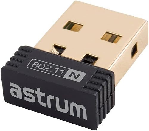 Astrum USB WiFi Adapter, Nano, 150Mbps, Plug & Play – NA150