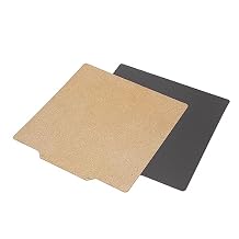 Magnetic Steel Build Plate, Removable 200 X 200mm PEI Double Sided Printing Magnetic Base Sheet for 3D Printer