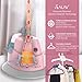 SALAV® Standing Steamer with Garment Hanger, 1.3L Water Tank for 1 Hour Continuous Steaming, Heats in 45 Seconds, Double-Insulated Steam Hose (Blush, Garment Steamer)