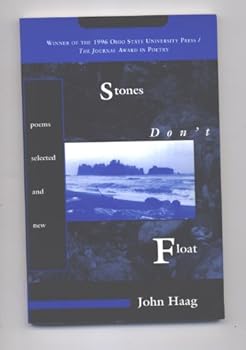 Paperback Stones Don't Float: Poems Selected and New Book
