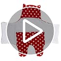 Image of New Born Multi-Purpose Baby Boy's and Baby Girl's Blanket and Sleeping Bag (Brown Star, 0-6 Months)