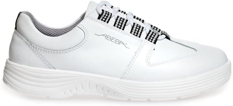 Abeba X-Light 711133 Lace-Up Shoes, Smooth Leather, White