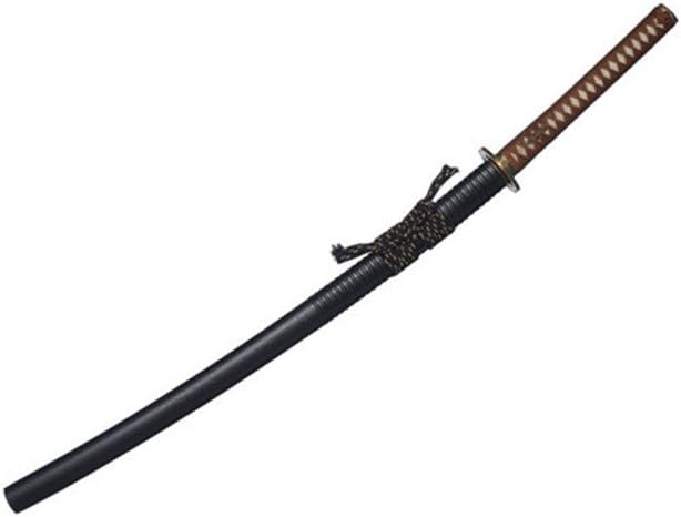 Iaito Practice Sword 1060 Carbon Steel Full Tang Unsharp Brass Tsuba-Ryan1330