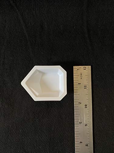 pour boats w-p43-wh-50 43mm small white pack of 50