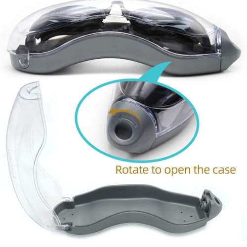 Image of First Lens Powerless Swimming Goggle with Earplug, Square design Swimming cap Men & Women 02