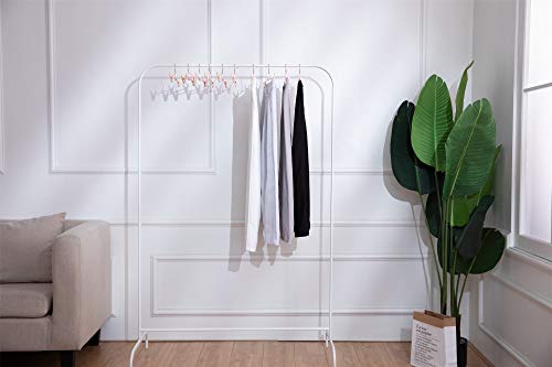 Cocomaya EU Hochleistungs-Metallbügel (Rose Gold Copper Color- Skirt Hanger, 10)