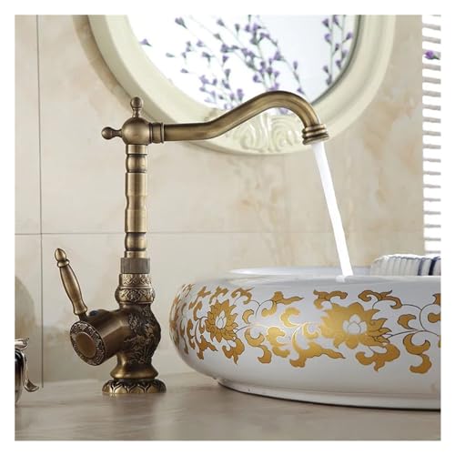 Faucet robinets de lavabo mitigeur salle de bains laiton - 4