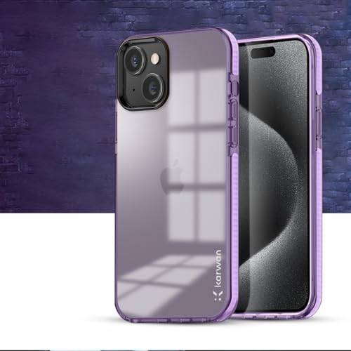 Image of KARWAN Back Cover| iPhone 14 Plus Back Cover |Polycarbonate Material| Full Camera Protection |Perfectly Fit| Case for iPhone 14 Plus - Purple