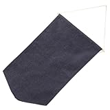 ULTECHNOVO Organizador Colgante de Broches Grande de Mezclilla para Pared, Pancarta Decorativa para Exhibición de Insignias y Pins, Banner Porta Broches para Colección y Color Aleatorio