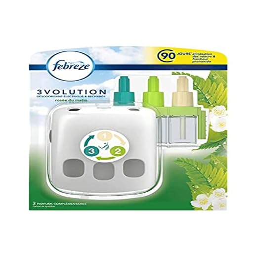 Febreze Ambi Pur 3Volution Rosée Du Matin Désodorisant Électrique