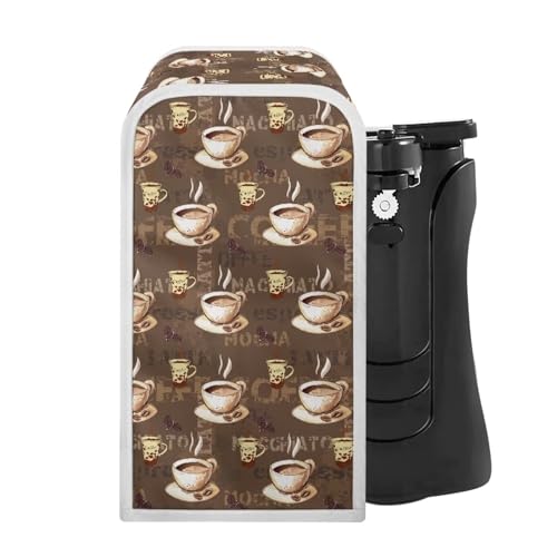 Wiryuouvt Coffee Cups Can Opener Cover Farmhouse Can Opener Cover Dust Cover Dust Covers for Kitchen Appliances Kitchen Small Appliance Dust Covers Covers Appliances
