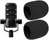 Filtro antipop SOULWIT 2 piezas para RØDE(Rode) PodMic - Negro 2