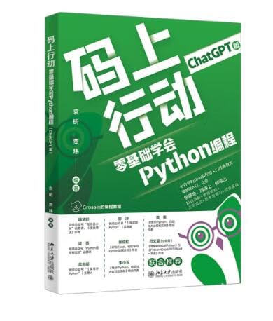 码上行动：零基础学会PYTHON编程（CHATGPT版）（中文版）