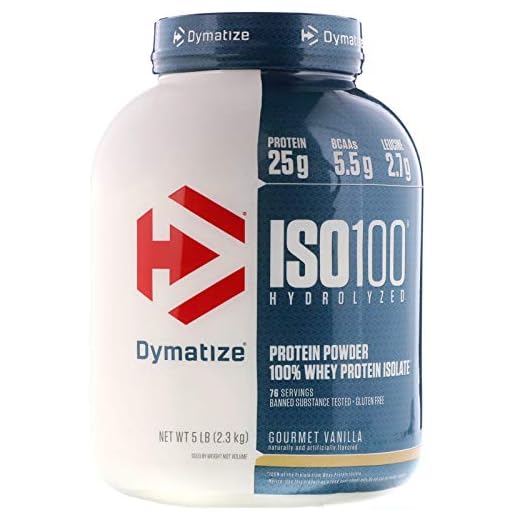 ISO 100 Hydrolyzed 2.3kg Dymatize Nutrition - Gourmet Vanilla