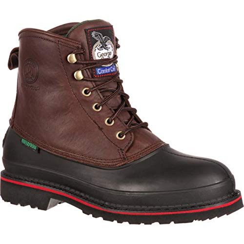 Image of Georgia Boot Men's Muddog Steel Toe Wellington Work Boots