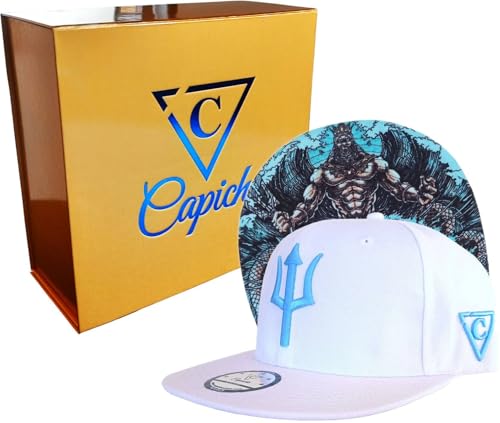 Image of Capiche [99+ Variations Snapback Cap Men's Cap - Baseball - Hat - Art - Unisex - Visor - Men - One Size - Tattoo - Men - Women
