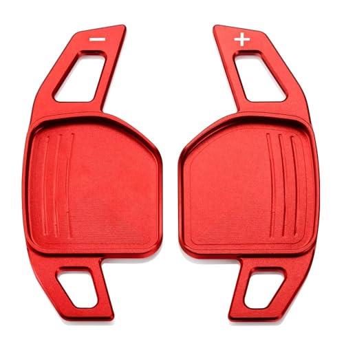 �p�h���V�t�g Compatible With TT TTS MK2 8J A5 S5 A4 B8 A3 8P S3 Q5 A8 R8 �X�e�A�����O�z�C�[���V�t�g�p�h���G�N�X�e���V����(Red)