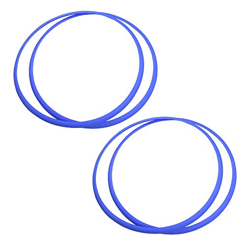 Heavy Duty Wheel Guard Rim Protecting Trim 17 inch Blue