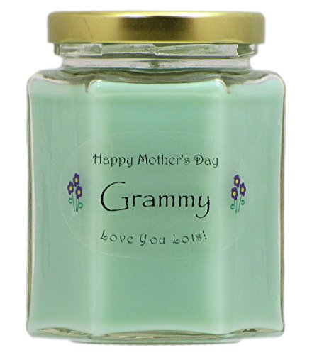 Bougie pour fête des mères Grammy Cucumber Melon Vert contre les odeurs de maison
