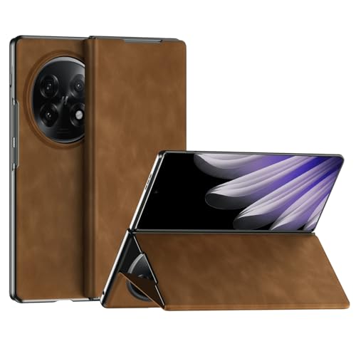 Étui OPPO Find N5 rotatif et magnétique en cuir suédé mince