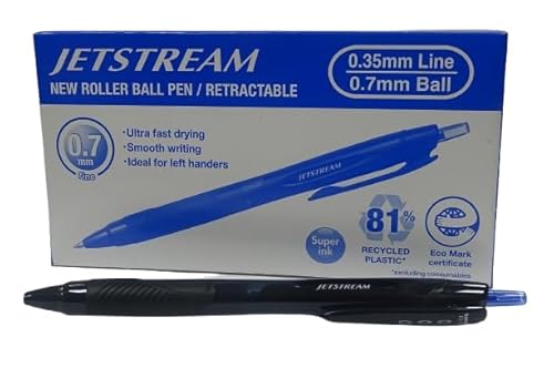Uni-ball Rollerball JetStream SXN-157E azul 0,7 mm caixa 12 unidades