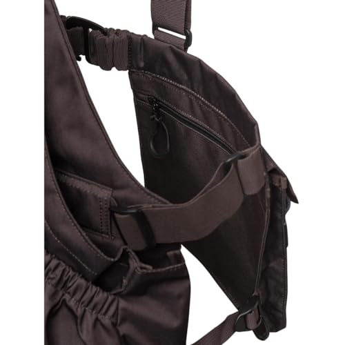 Beretta Strap Evo Vest Brown Bark chaleco tecnico con acabados de alta resistencia forestal 4