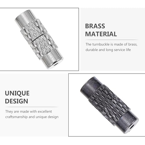 Cierres de tornillo Hemobllo para evitar pérdidas de pulseras de cuentas 4