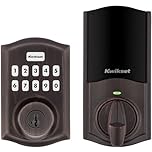 Kwikset HomeConnect 620 Z-Wave Long Range Enabled Keypad Smart Lock Convenient Keyless Entry, Customizable User Codes, Ring Alarm Compatible, Hub Required, Sold Separately Venetian Bronze Traditional