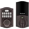Kwikset HomeConnect 620 Z-Wave Long Range Enabled Keypad Smart Lock Convenient Keyless Entry, Customizable User Codes, Ring Alarm Compatible, Hub Required, Sold Separately Venetian Bronze Traditional