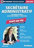  Secrétaire administratif : Tout-en-un - Catégorie B - Concours 2026-2027