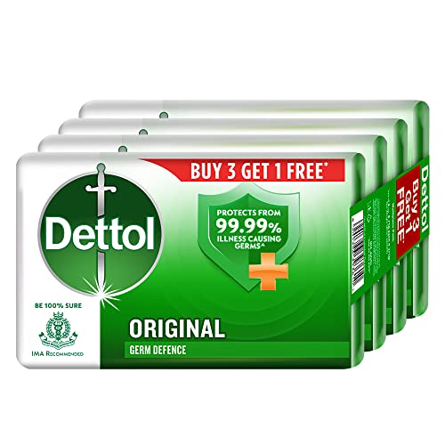 Dettol Original Soap, 75g (Pack of 4)