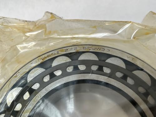 Timken 22218EJW33 Serie 222 Kugelrollenlager, gestanzter Nitrid-Stahlkäfig, High Perf, Std. Gleitlöcher und Nut in OR, 90 mm Bohrung