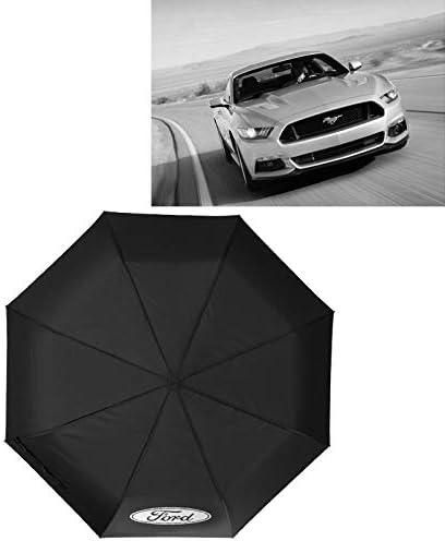 Auto Sport AUTO Open Large Folding Umbrella Windproof Sunshade with Car Logo fit Fo-rd Accessories