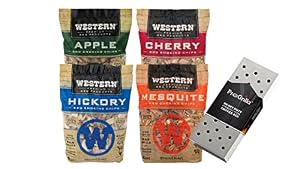 Western BBQ Premium Räucherchips 4 Stück