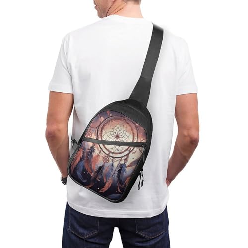 Morrales de pecho cruzados tipo sling unisex miniatura 2