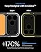 Spigen for iPhone 17 Pro Max Case, Ultra Hybrid T MagFit [Camera Control Button] [Compatible with Magsafe] - Glossy Orange
