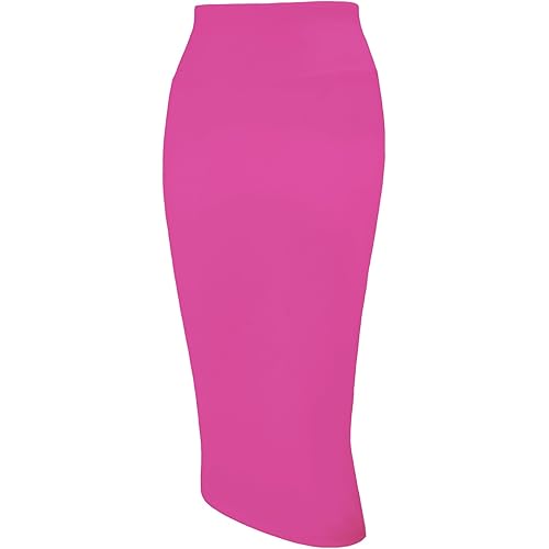 Tapata Women's Office Work Pencil Skirt Stretch High Waist Below Knee Bodycon for Business Casual