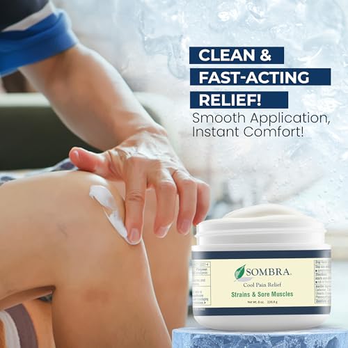 Sombra Original Cool Therapy Gel Cold Pain Relief for Swelling, Growing Pains, Soreness, Post-Workout, Vegan Formula Free of Artificial Fragrances, Dyes, NSAID, Wax, Petroleum, Alcohol - 8oz Per Jar - Thumbnail 6