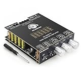ZK-1002T Max 100W+100W Power Amplifier Board, 2.0 Channel Audio Power Amplifier,TPA3221 Chip with Bluetooth/AUX/USB Input Mode Selection Toggle Switch