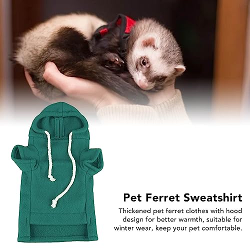Roupas para Furões, Moletom Macio para Furões, Quente e Fofo Com Capuz para Furões, Moletom Com Capu