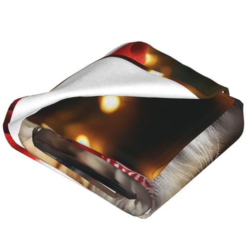 Couverture de Noël douce en flanelle idée cadeau plaid chaud canapé