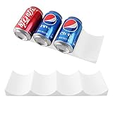 【Diseño Seguro】 La superficie utiliza un revestimiento antideslizante, por lo que no hay necesidad de preocuparse por la seguridad. El diseño apilable puede contener hasta 10 botellas de bebidas, diseño simple y práctico.