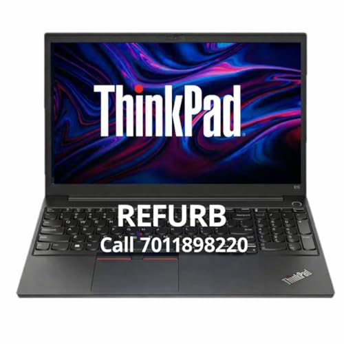 Certified ThinkPad E15 Professional Laptop (Core i5 10th Gen | Upto 32 GB RAM | Upto 2TB SSD | 15.6" FHD Display | Win 11 | Numeric Keypad) (256.0