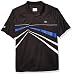 Lacoste Men's Sport Djovokic Short Sleeve Ultra Dry Geo Print Graphic Polo