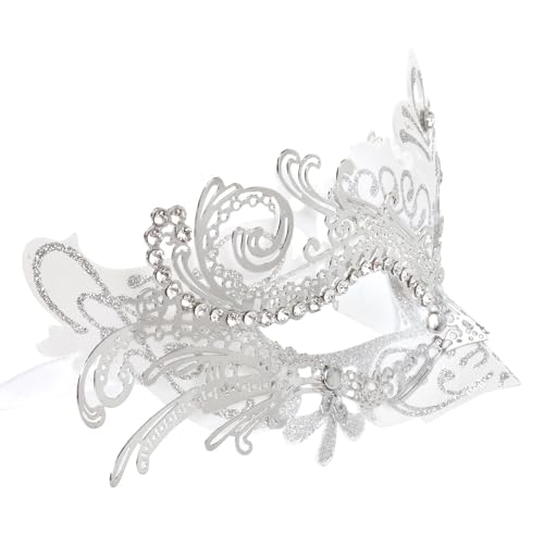 Image of Coddsmz Couple Masquerade Mask Set - Venetian & Mardi Gras Mask for Women & Men