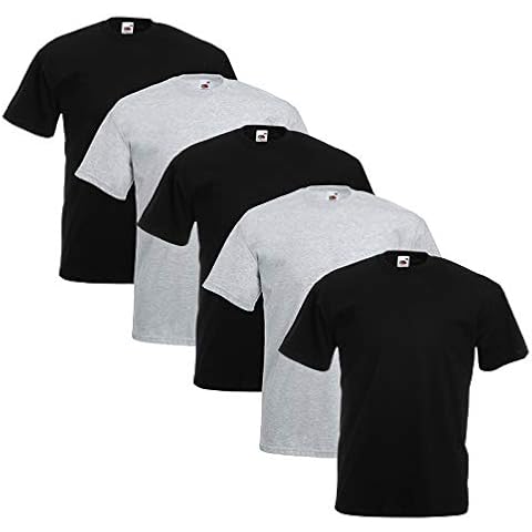 Camiseta original T 5 Pack Logo Hombre Cover
