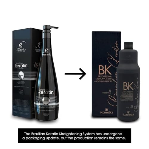 Ecosmetics Brazilian Keratin Treatment Organic Semi Definite 1L thumb #1