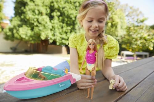 Barbie Hors Bord De Barbie 3 Poupées Avec Chiot Et Accessoires - vue 10