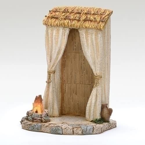 Fontanini by Roman Inc., Lighted Shepherd's Tent, 7.5" Collection, Nativity